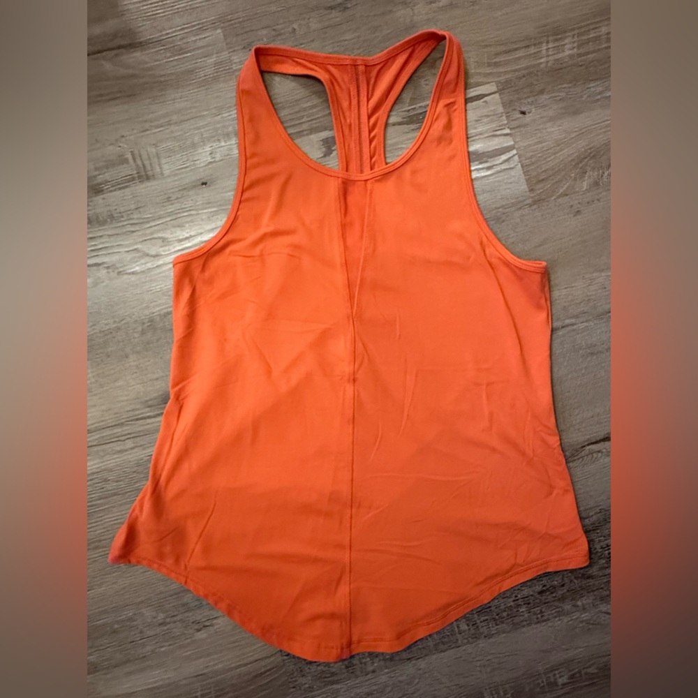 ZYIA Effortless Orange Racerback Tank Top Size XXL